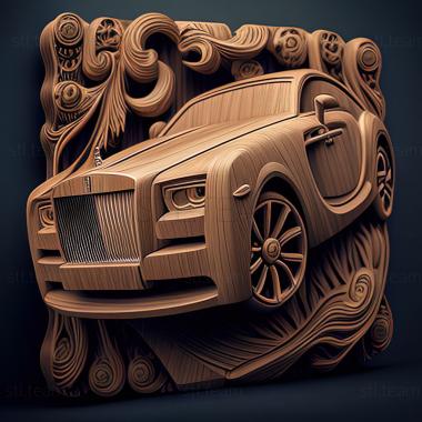 3D model Rolls Royce Wraith 2013 (STL)